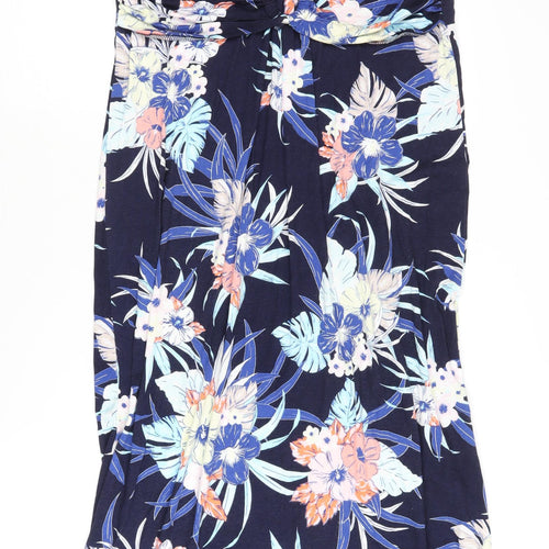 BHS Women's Multicoloured Floral Dress Size 16