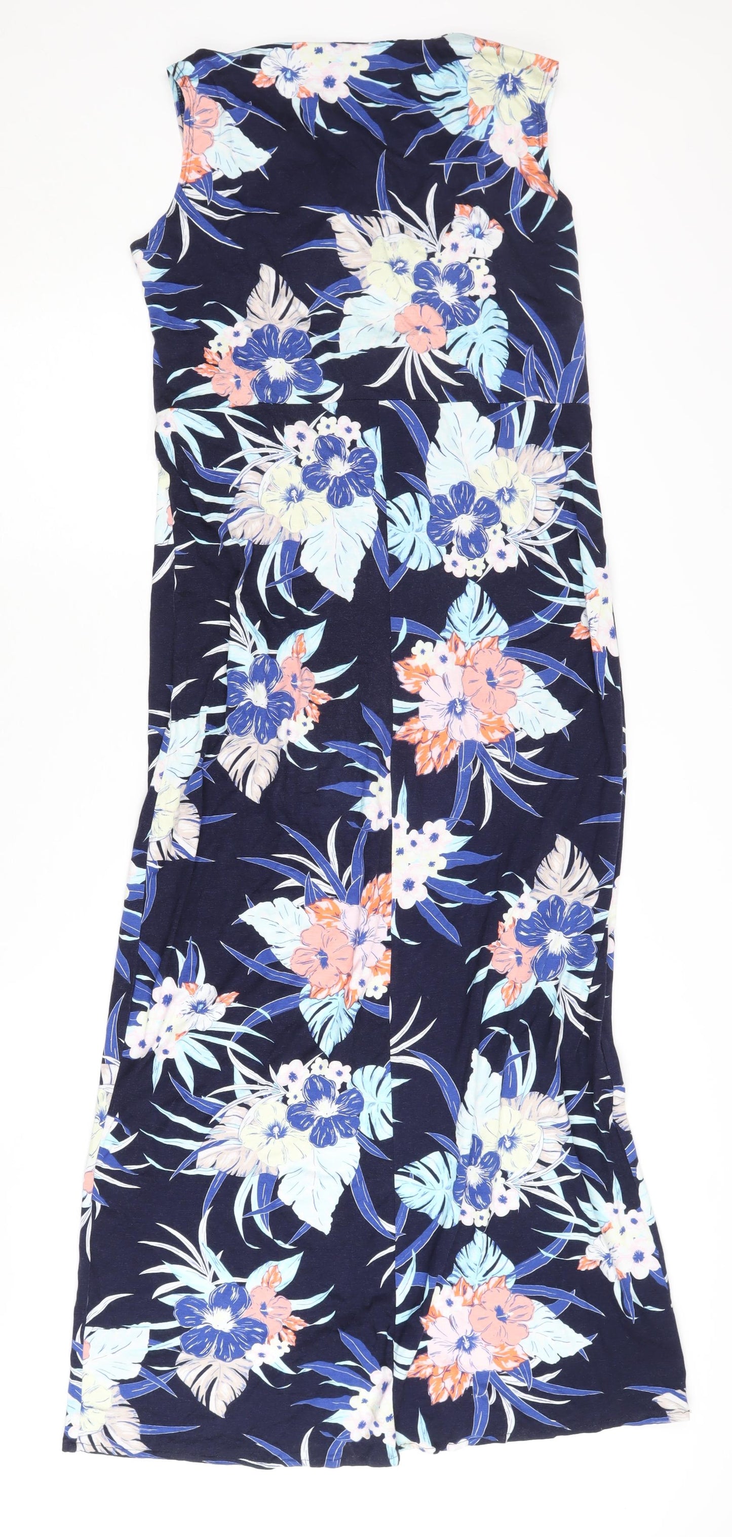 BHS Women's Multicoloured Floral Dress Size 16