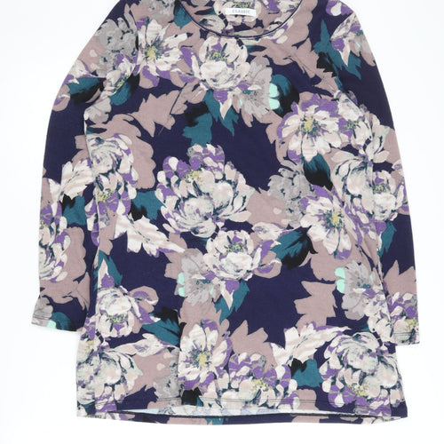 Marks and Spencer Women's Multicoloured Floral Pullover, Size 16