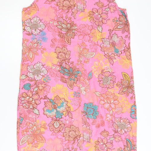Next Women's Pink Floral Dress, Size 10