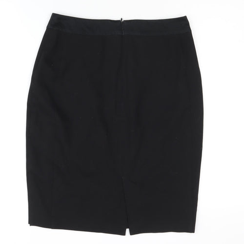 Mango Women's Black Pencil Skirt Size 8