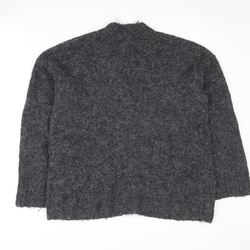Karen by Simonsen Women's Grey Cardigan - Size M