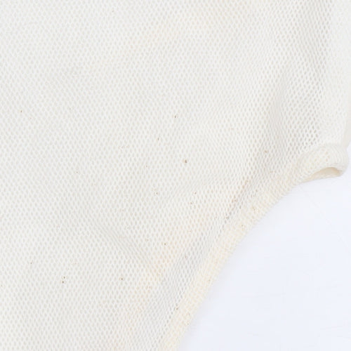 Reiss Women's Ivory Silk Blouse Size 8 Lined