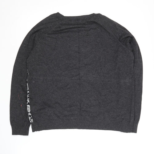 Marks and Spencer Women's Black Pullover Jumper, Size 14