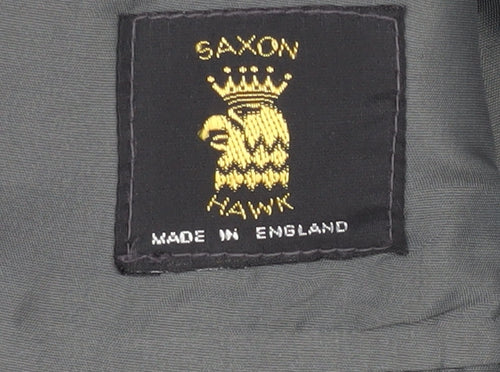 Saxon Hawk Men's Grey Blazer, 38R Classic Style