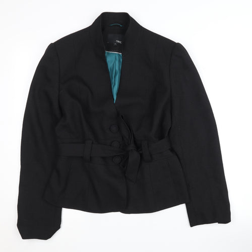Next Women’s Black Blazer Size 14 Regular Fit