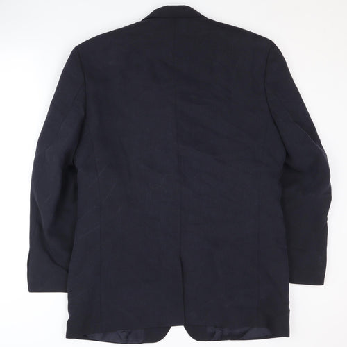 Jonathan Adams Men’s Blue Blazer, Size 40S Formal