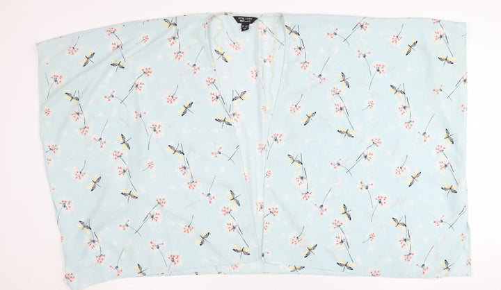 New Look Women’s Multicoloured Cape - L, Floral Design