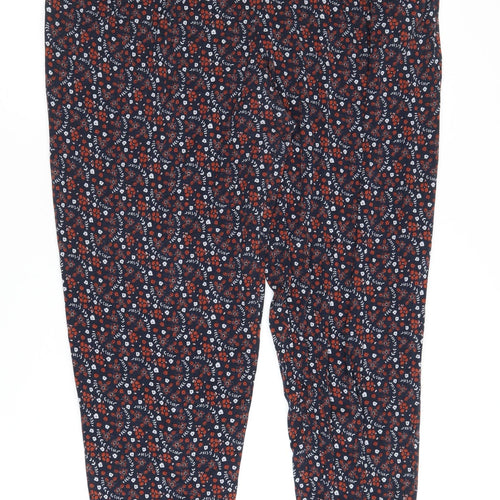 Next Women's Multicoloured Floral Leggings Size 12