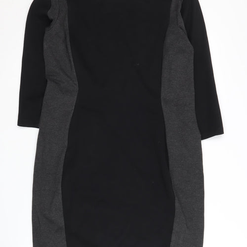 H&M Women's Black Sheath Dress Size 12