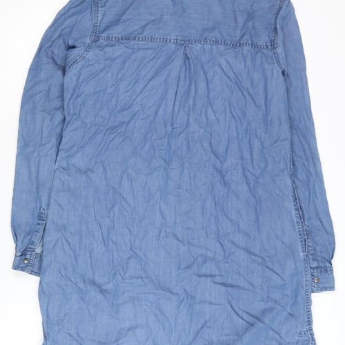 Marks and Spencer Women's Blue Shirt Dress
