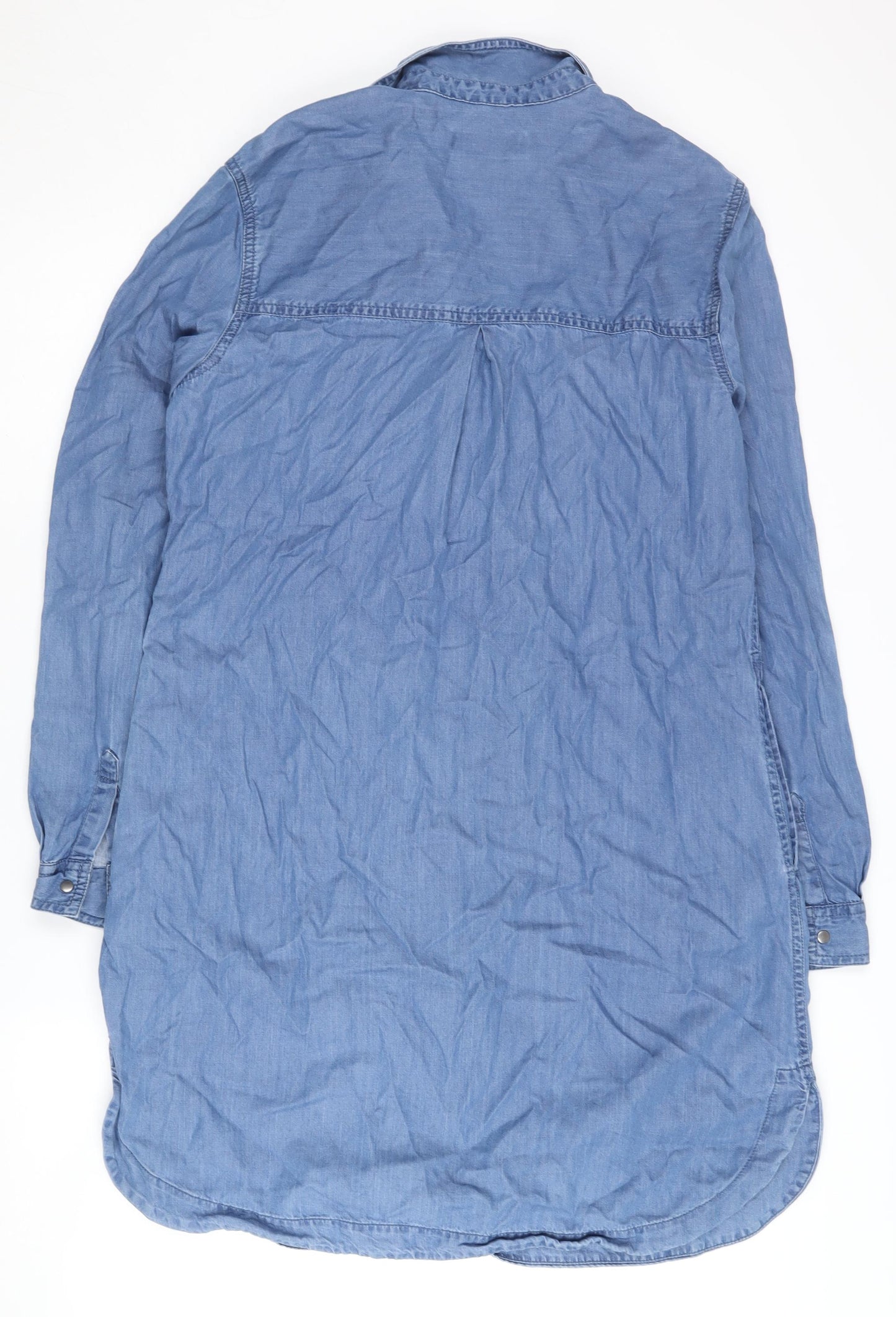 Marks and Spencer Women's Blue Shirt Dress
