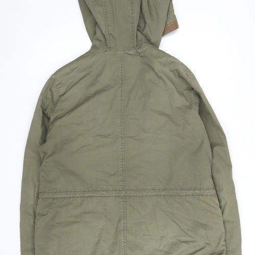 New Look Women's Green Parka Jacket Size 12