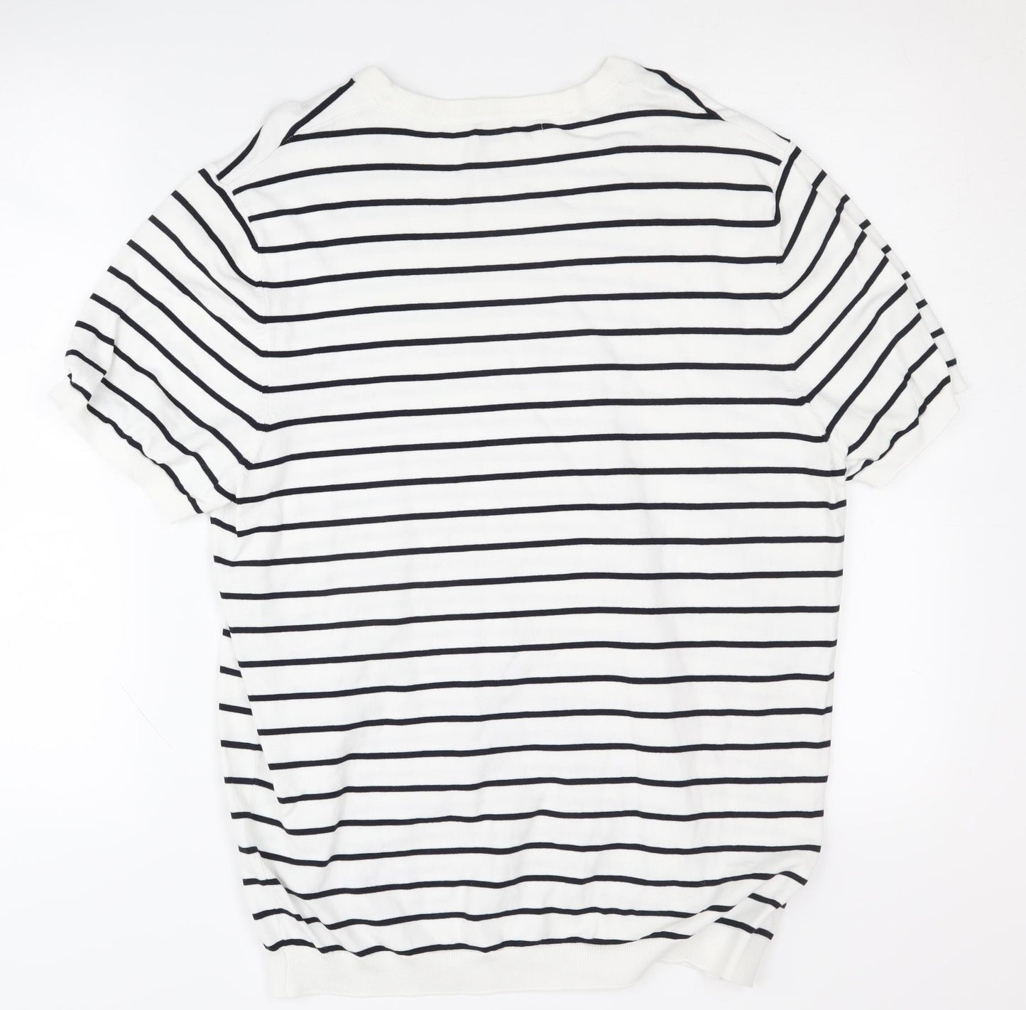 Zara Women's Striped Pullover Jumper Size 14