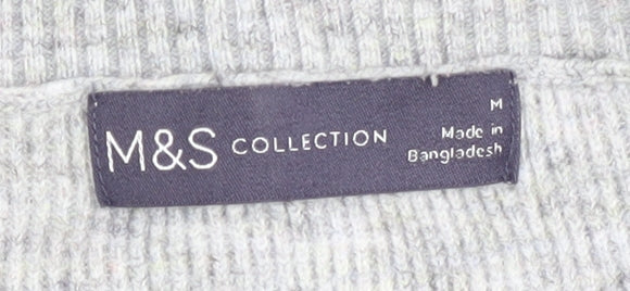 Marks and Spencer Women's Grey Pullover Jumper M