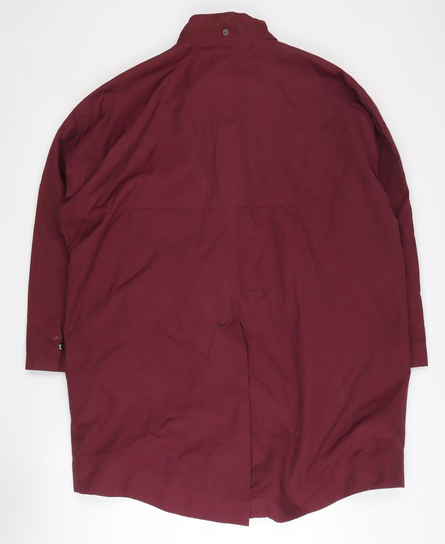 Kin Women's Long Red Coat, Size 14