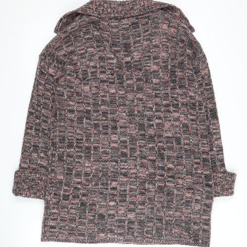 St Michael Women's Multi Collared Knit Jumper Size 16