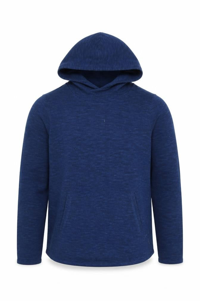 Front view of Old Navy Men's XL Blue Pullover Hoodie