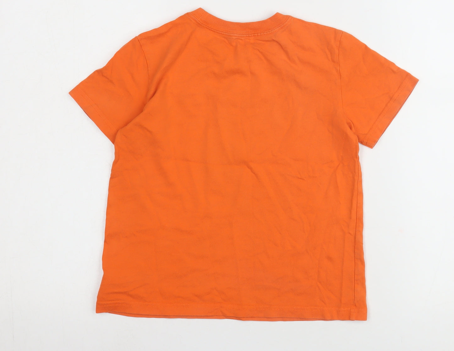 Polo Ralph Lauren Boys Orange T-Shirt M Casual Short Sleeve