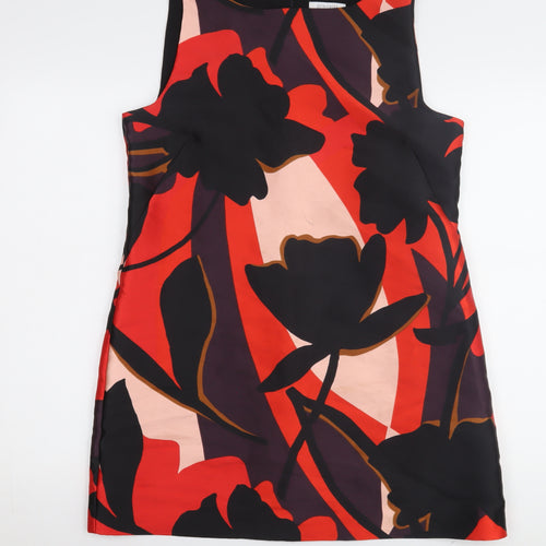 Principles Petite Multicoloured Floral Shift Dress, Size 14