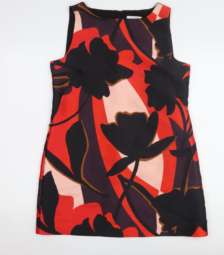 Principles Petite Multicoloured Floral Shift Dress, Size 14