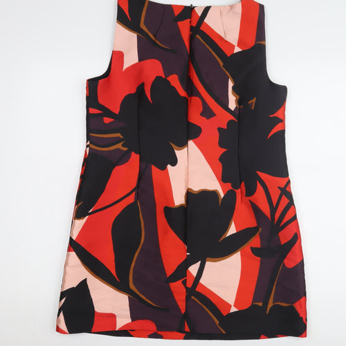 Principles Petite Multicoloured Floral Shift Dress, Size 14