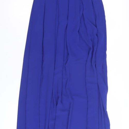 TFNC Women's Blue Zip Dress in S