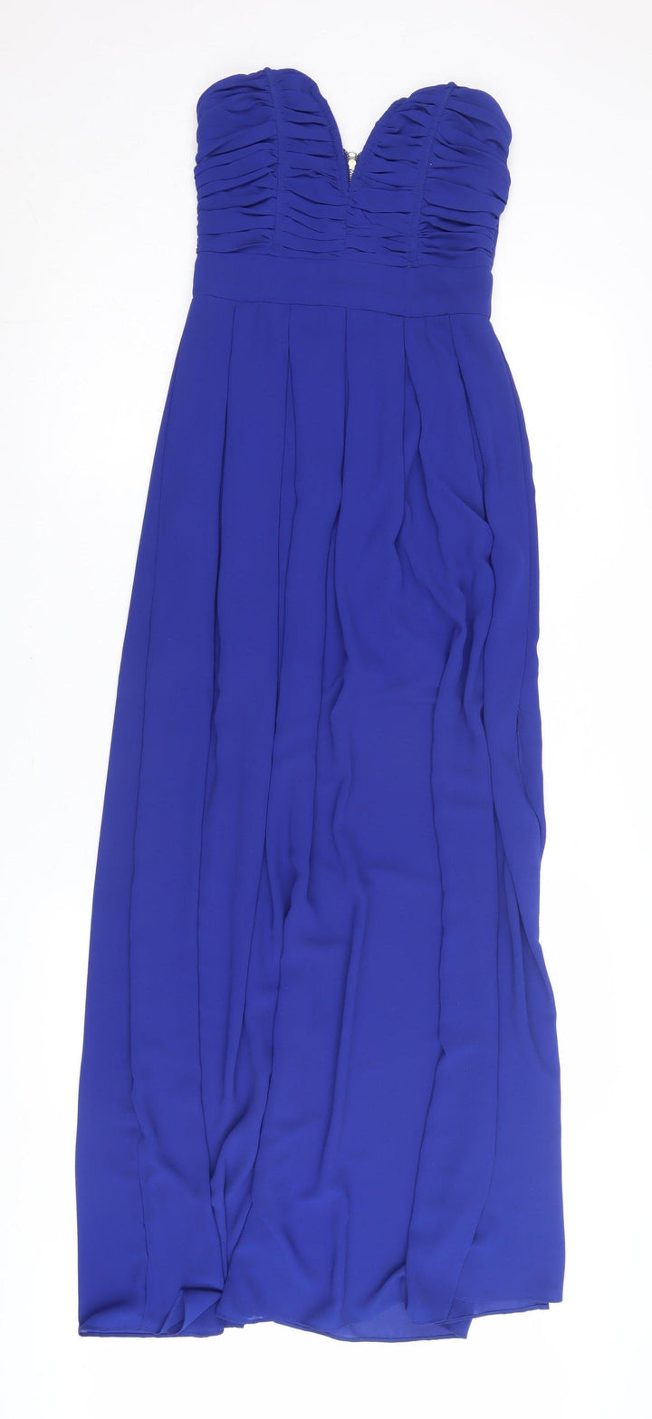 TFNC Women's Blue Zip Dress in S