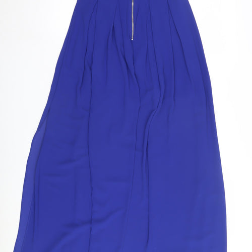 TFNC Women's Blue Zip Dress in S