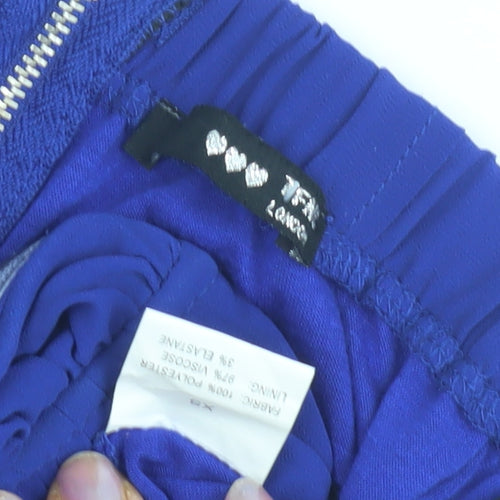 TFNC Women's Blue Zip Dress in S