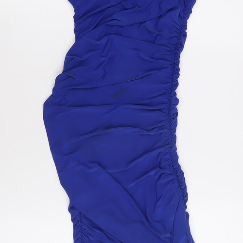 Quiz Women's Blue Sleeveless Party Dress, Size 6