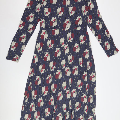 White Stuff Women's Multicoloured Floral Shift Dress - Size 8