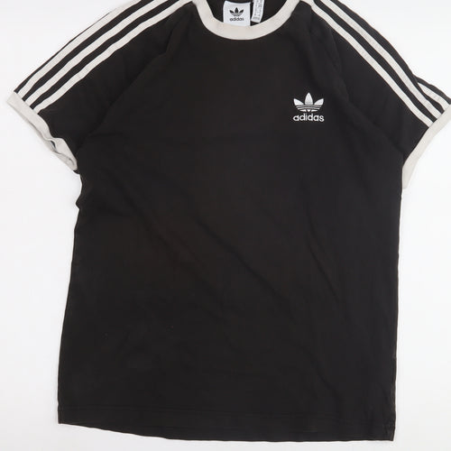 Adidas Men's Black XL Logo T-Shirt