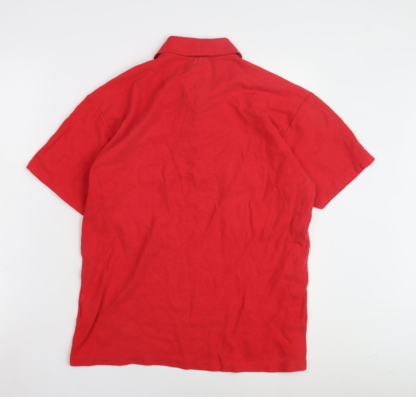 Jaeger Men's Red Polo Shirt M - Stylish & Comfortable