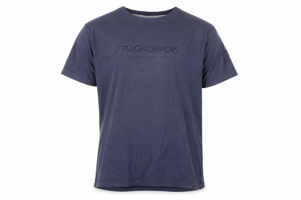 Craghoppers Men's Blue M Crew Neck T-Shirt
