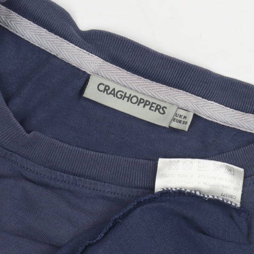 Craghoppers Men's Blue M Crew Neck T-Shirt