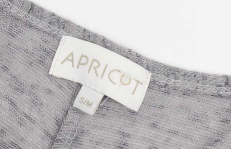 Apricot Women’s Grey Paisley Top Size S/M