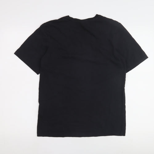 Jack & Jones Men's Black Crew Neck T-Shirt M