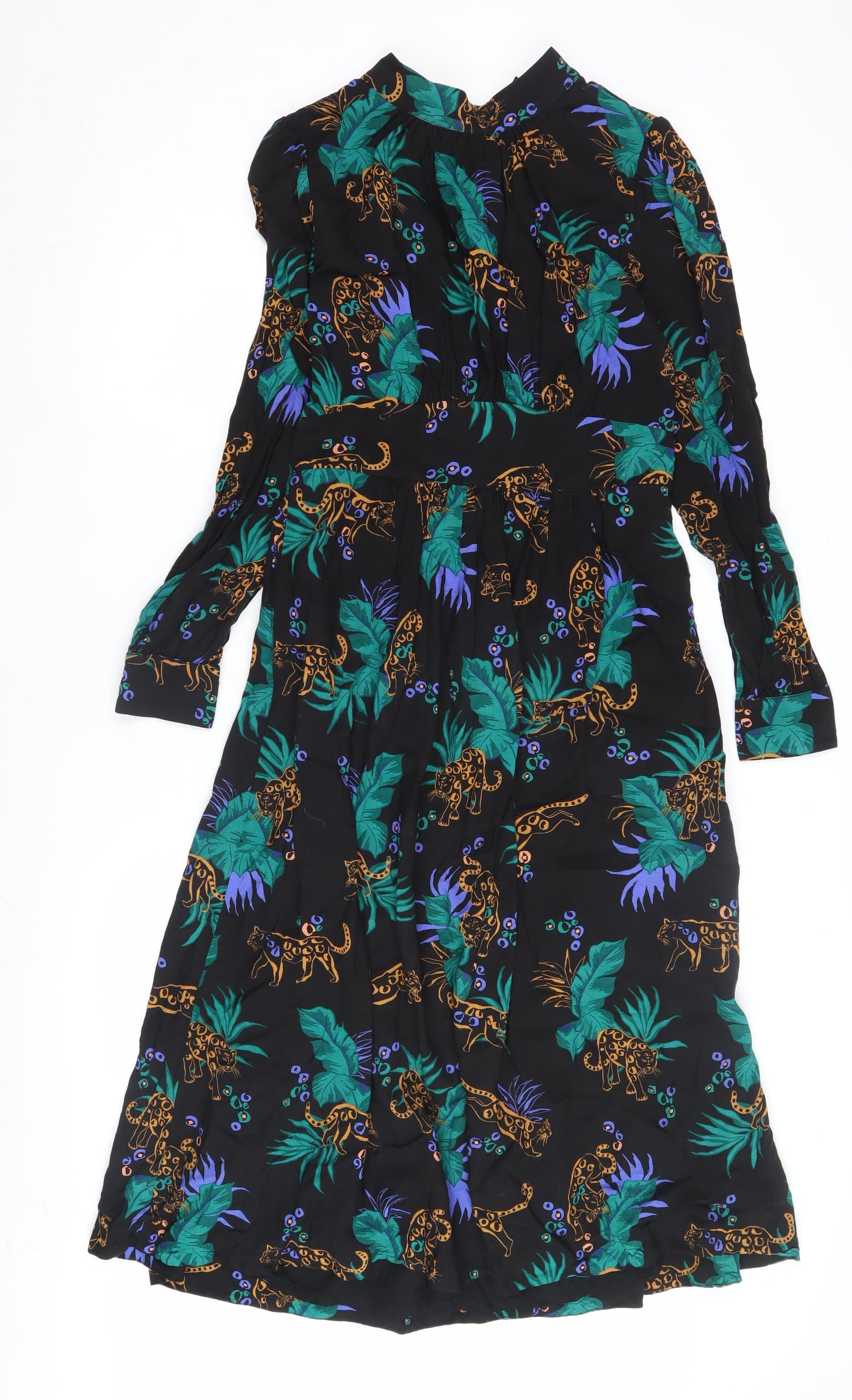 emilyandfin Women's Multicoloured Animal Print Dress