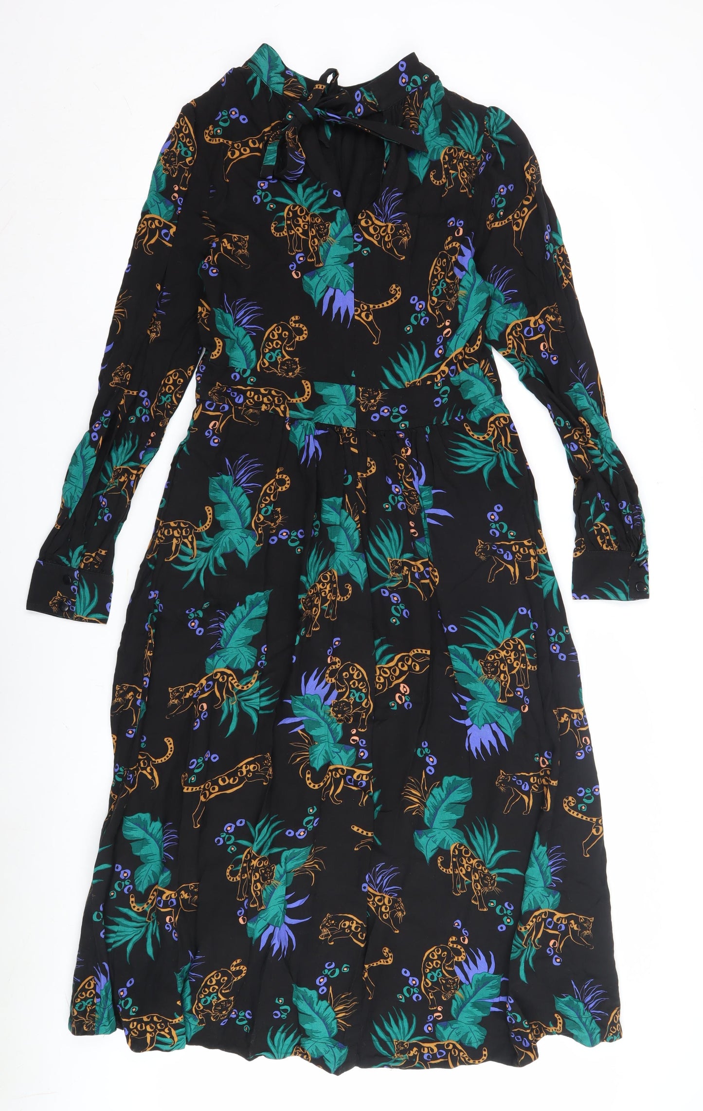 emilyandfin Women's Multicoloured Animal Print Dress