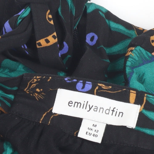 emilyandfin Women's Multicoloured Animal Print Dress