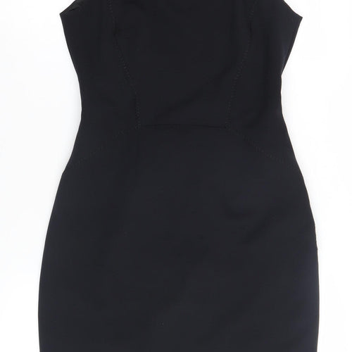 French Connection Women's Black Sheath Dress S