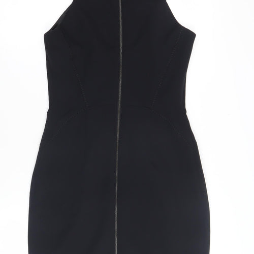 French Connection Women's Black Sheath Dress S