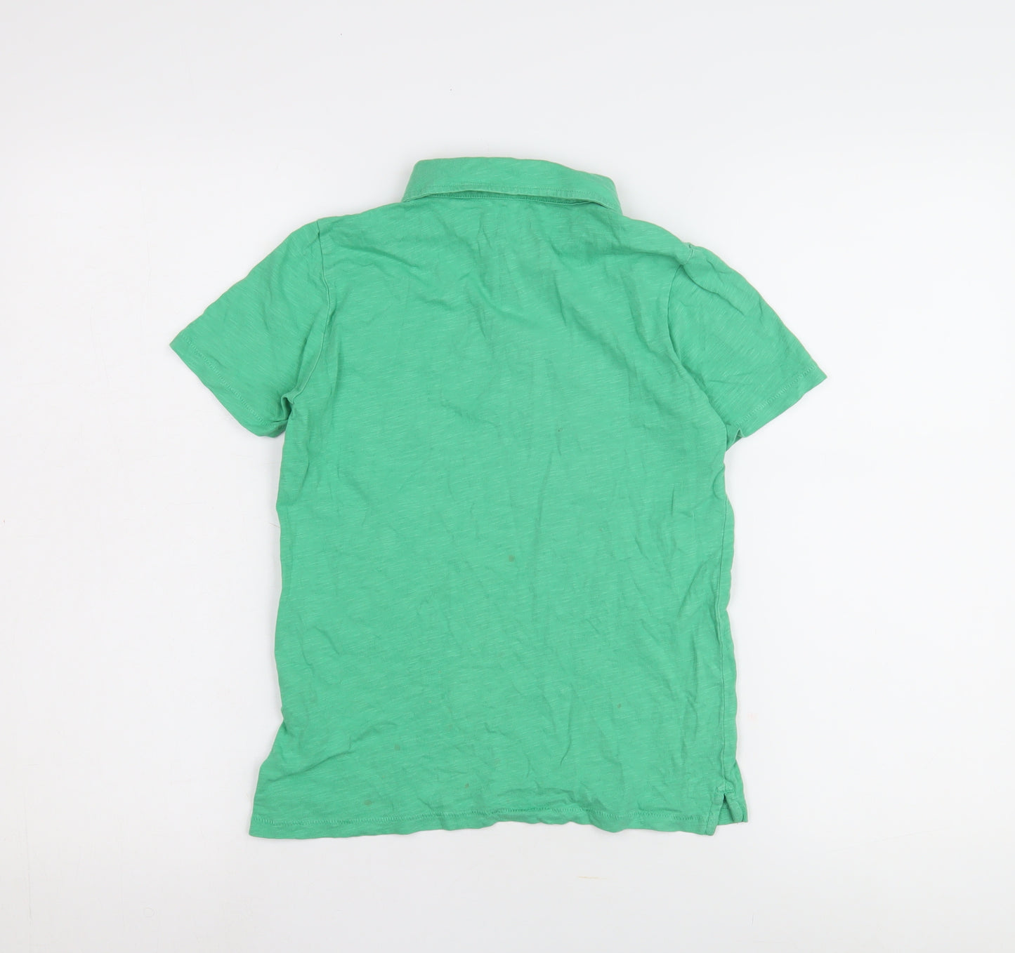 Mini Boden Boys Green Polo Shirt 9-10 Years