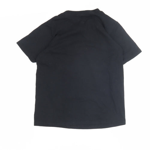 Illuminated Apparel Boys Black T-Shirt 7-8 Years with Logo