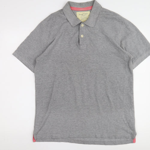 Samuel Windsor Men's Grey Polo Shirt XL
