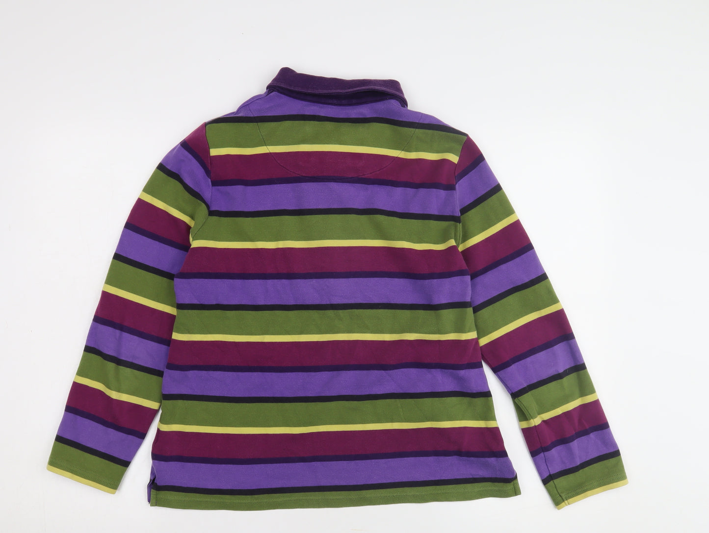 Viyella Multicoloured Striped Polo L Unisex