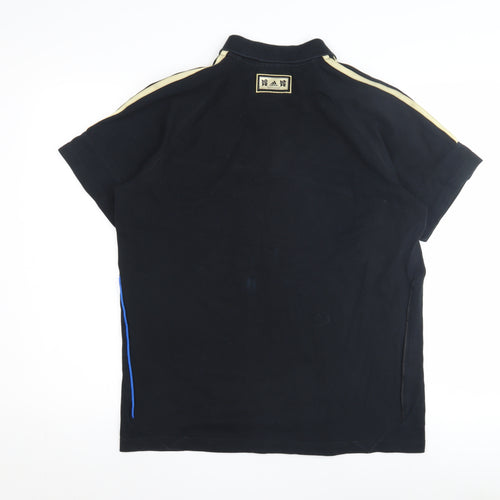 Adidas Men's Black Polo Shirt M Sports Style