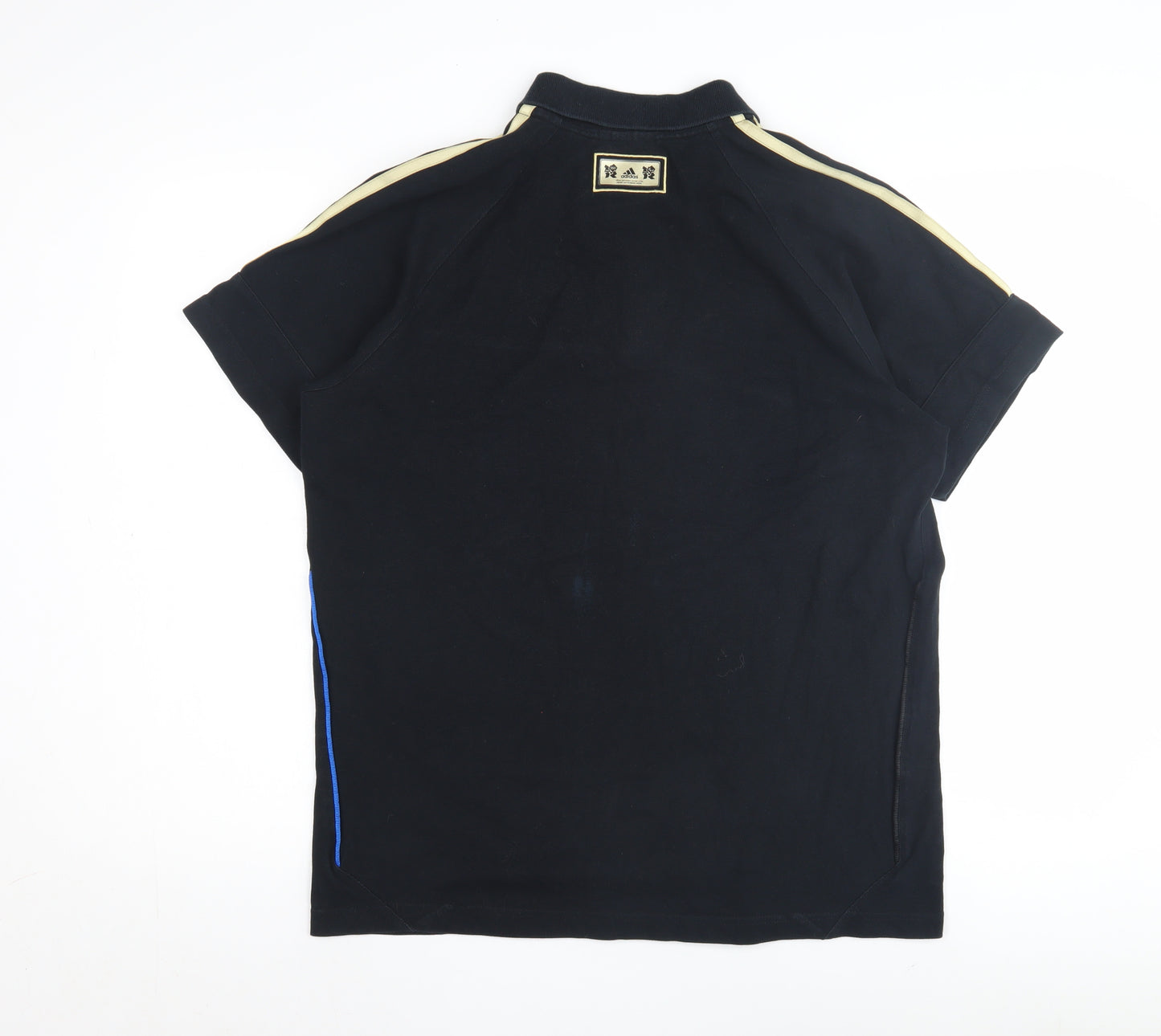 Adidas Men's Black Polo Shirt M Sports Style