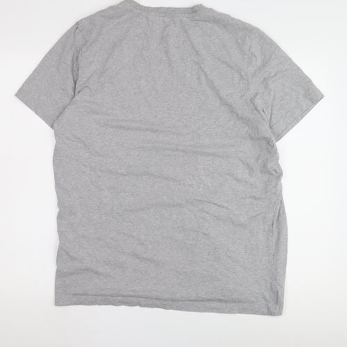 Reebok Men's Grey XL Crew Neck T-Shirt